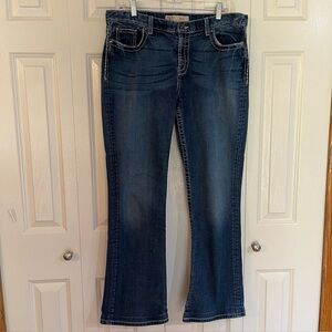 BKE Women’s Jean Drew Bootcut Medium Wash Denim 34x33.5 Western